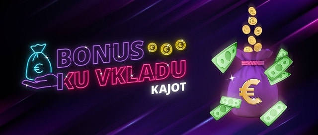 Bonus setoran - 40 putaran gratis di game Kajot