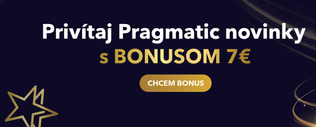 Privítaj Pragmatic novinky a získaj bonus 7 €